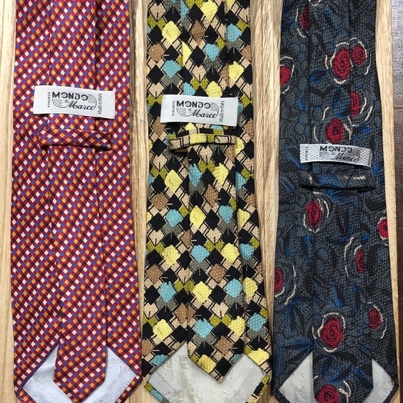 Mondo Di Marcc 3 Ties Multicolor - Picture 2 of 2